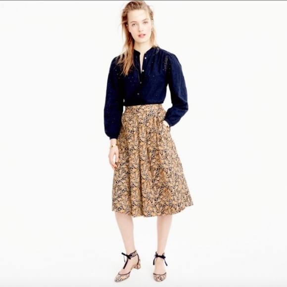J. Crew Dresses & Skirts - Drake's® for J.Crew skirt in giraffe print
